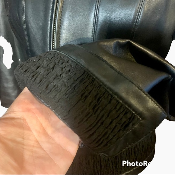 Lillie Rubin Lamb Leather Jacket - Picture 5 of 7